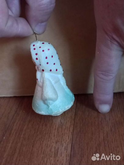Елочная игрушка СССР. Пенопластовая