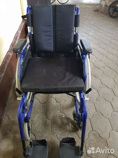 Инвалидная коляска складная бу