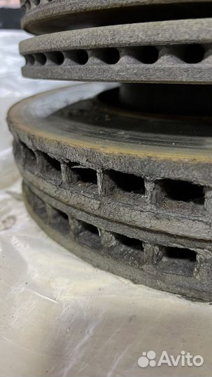 Тормозные диски на audi Q7 2018г