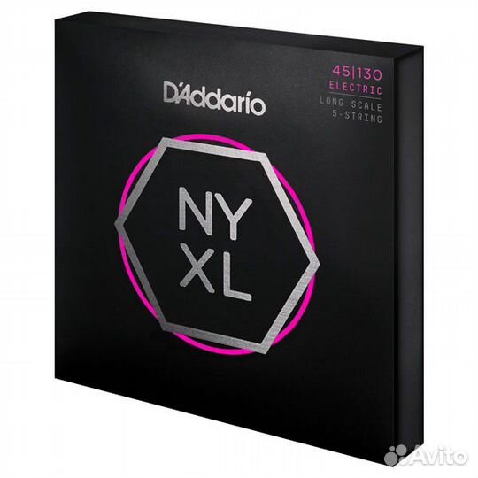 Струны для бас-гитары D'Addario nyxl45130