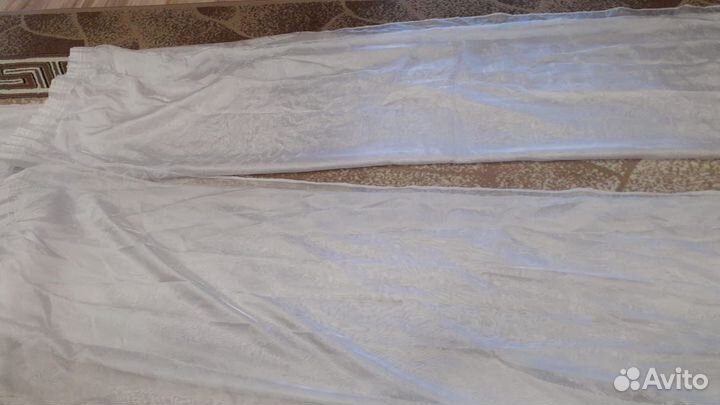 Шторы и тюль бу