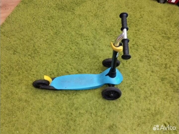 Самокат детский трехколесный бу