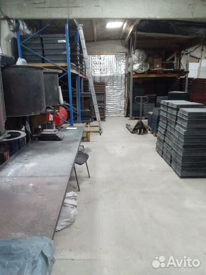 Производство плитки из резиновой крошки