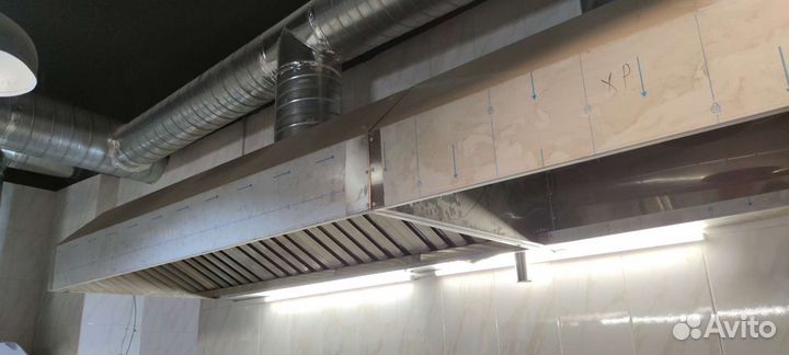 Пристенный вытяжной зонт