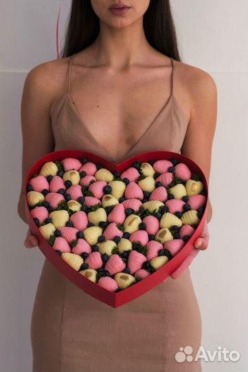 Клубника в бельгийском шоколаде набор