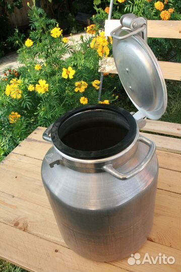 Фляга-бидон алюминиевый 18 литров 16184, Калитва