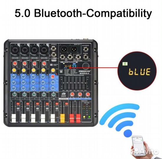 Микшерный пульт freeboss 6 каналов