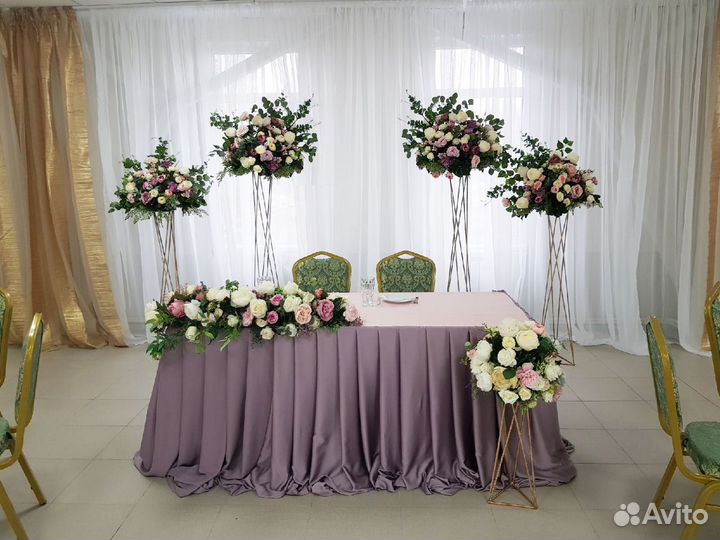 Декор (оформление) свадеб, юбилеев