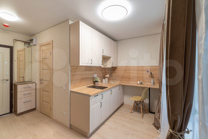 Квартира-студия, 13,7 м², 1/9 эт.