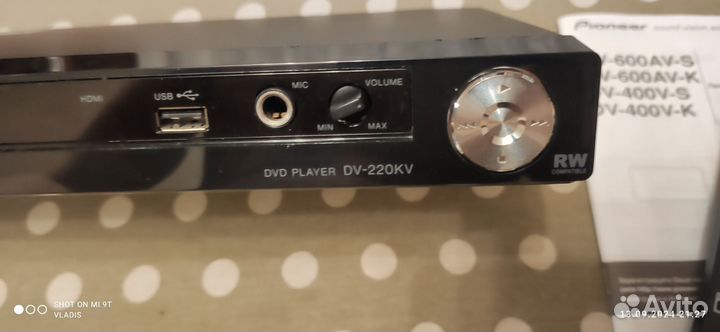 Dvd плеер Pioneer Dv 220 kv