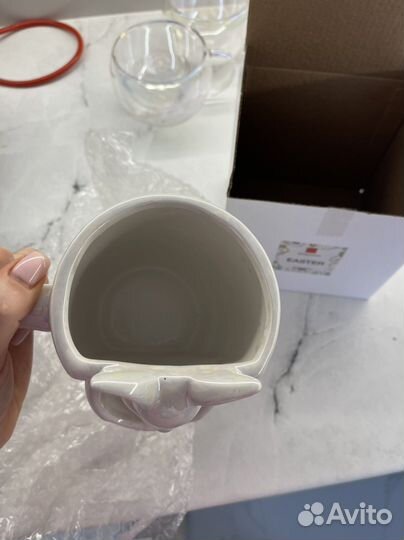 Кружка зайчик Kuchenland новая в коробке