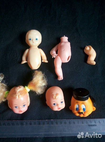 Части детали для кукол пупсов СССР