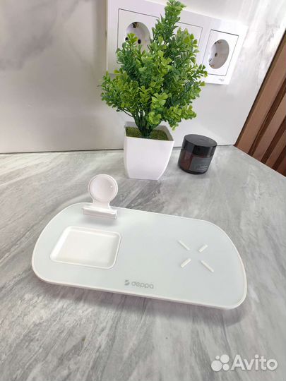 Зарядная станция 3в1:iPhone, Apple Watch, Airpods