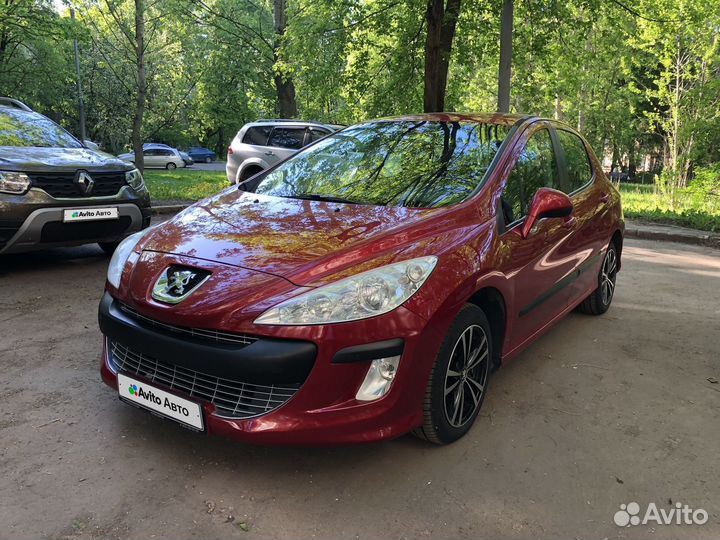 Peugeot 308 1.6 AT, 2010, 124 000 км