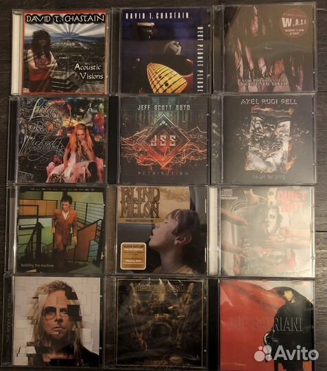 Музыкальные cd диски : heavy & hard heavy