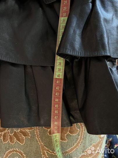 Paolo conte кожанная куртка