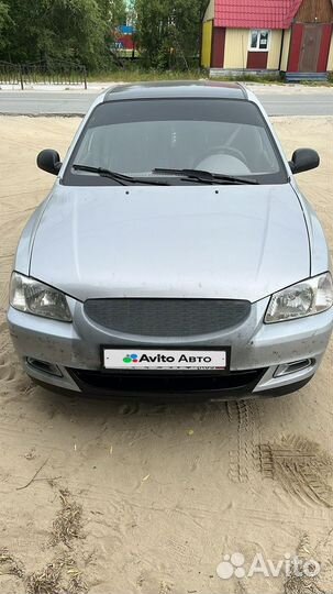 Hyundai Accent 1.5 МТ, 2004, 300 000 км
