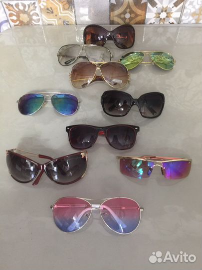 Солнцезащитные очки Armani, Ray Ban