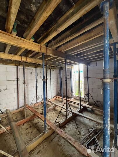 Аренда опалубки, строительных лесов от 2х недель