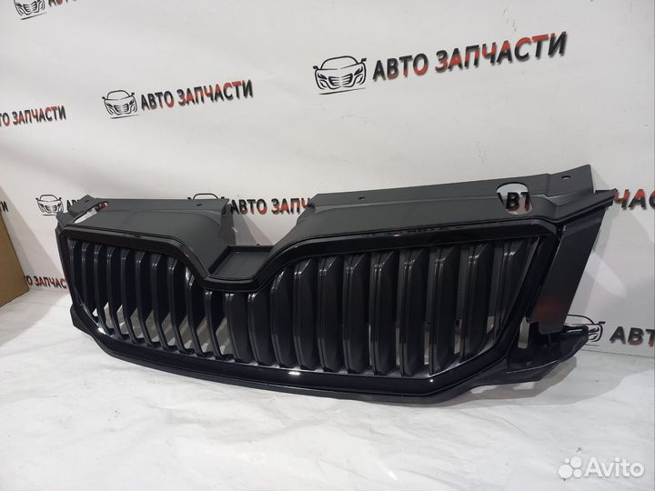 Skoda Octavia 3 A7 решётка радиатора чёрная