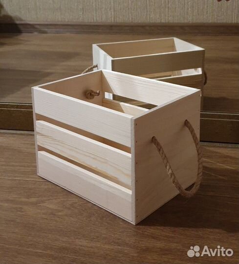 Деревянный ящик