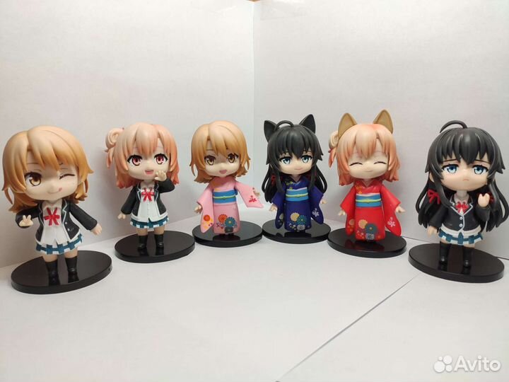 Аниме фигурки джоджо геншин и др