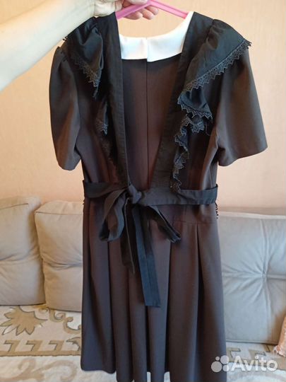 Школьный фартук и платье