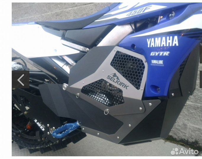 Защита двигателя на yamaha wr 450f