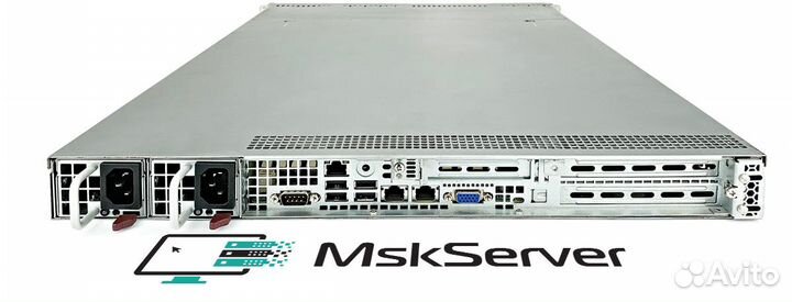 Сервер Supermicro 6017R-WRF 2x E5-2667v2 128Gb