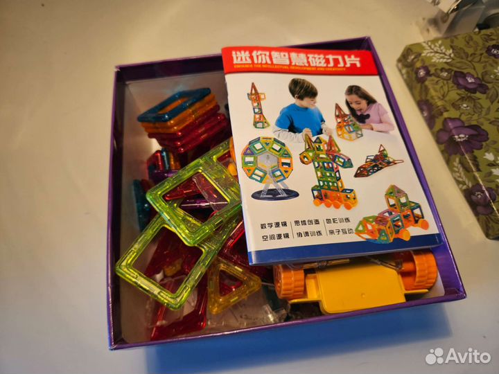 Магнитные конструкторы Magformers и Chilitoy