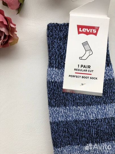 Носки толстые Levis р.43-46