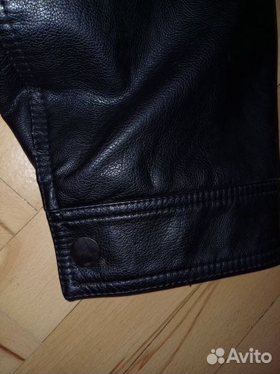 Кожаная куртка мужская 52 54 новая