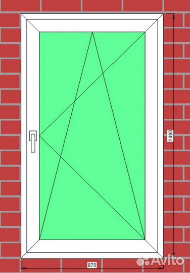 Новые пластиковые окна в наличии