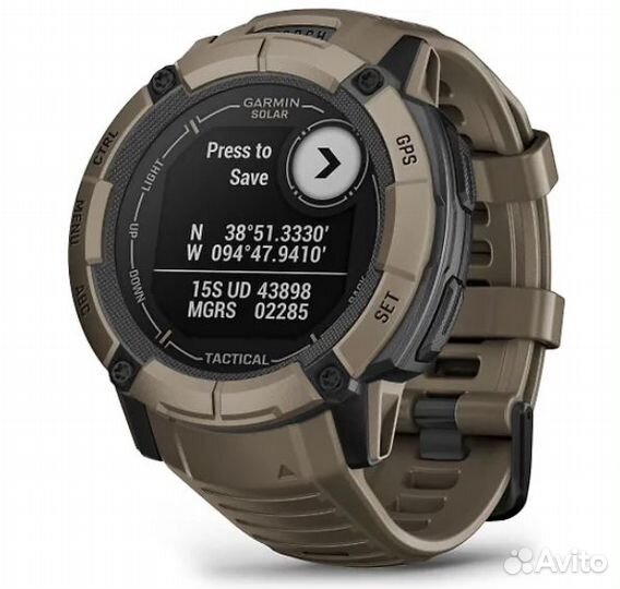 Garmin Instinct 2X Solar Tactical Coyote Tan Новые