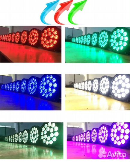 Прожектор Led Par RGB