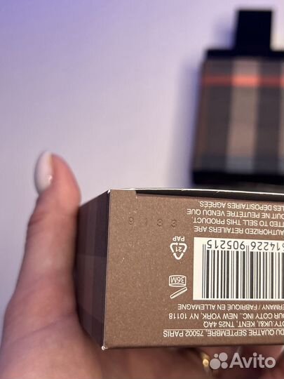 Духи London for Men Burberry 100мл