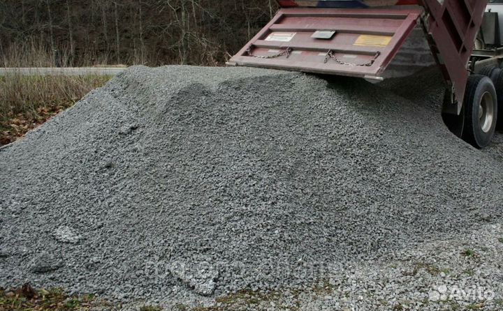 Щебень гранитный 40-70