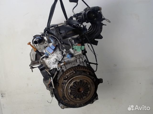 Двигатель, Peugeot, 206 1, 10FP6K,HFX,TU1JP