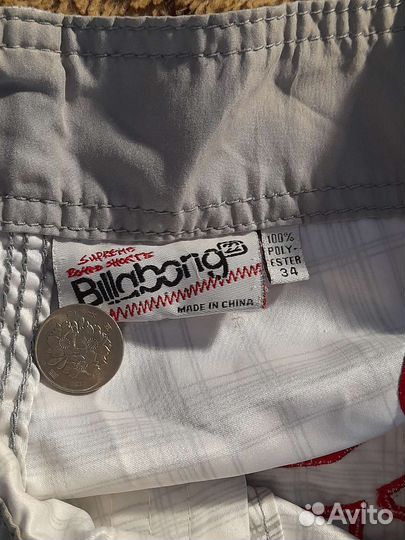 Billabong шорты рэперские
