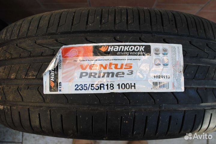 Hankook Ventus Prime 3 K125 235/55 R18 100H