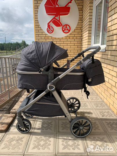 Коляска 2 в 1 luxmom v8