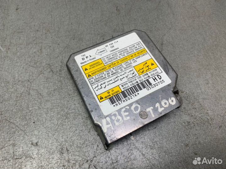Блок управления Airbag Chevrolet Aveo T200 хэтчбек