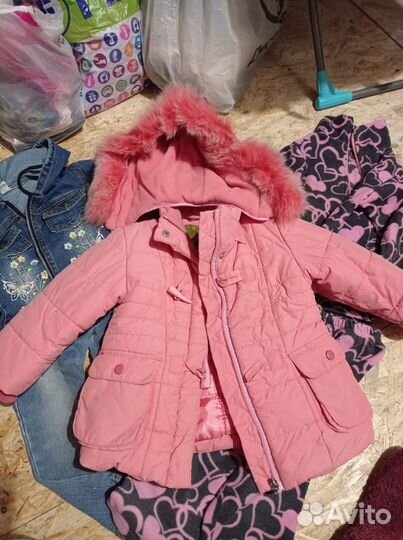 Детские вещи пакетом 86 92