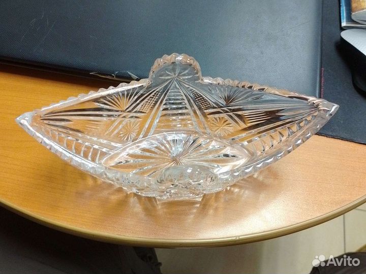 Хрустальная ваза СССР 1