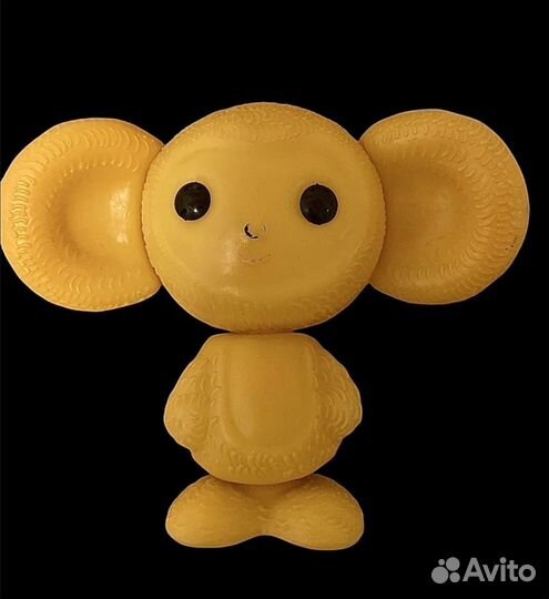 Игрушка чебурашка СССР дутыш