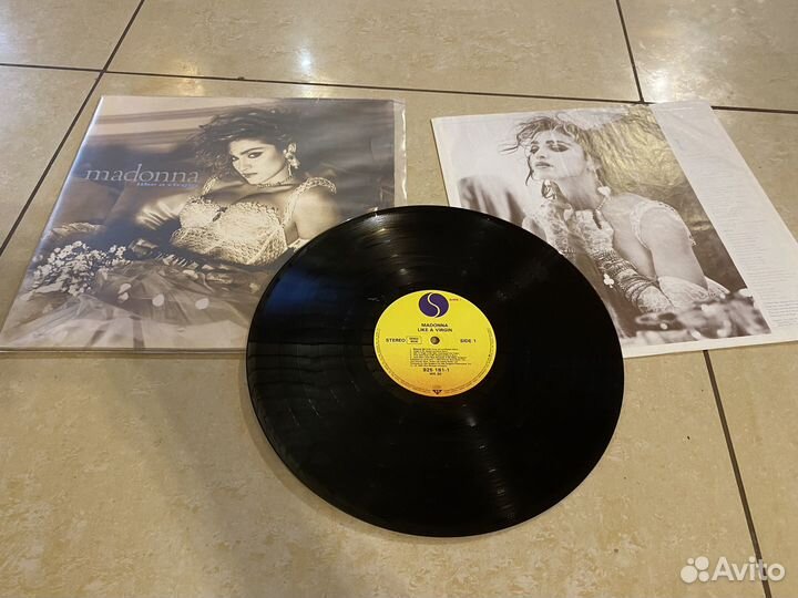 LP пластинки Madonna