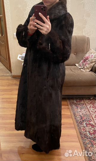 Шуба норковая 44 46 бу