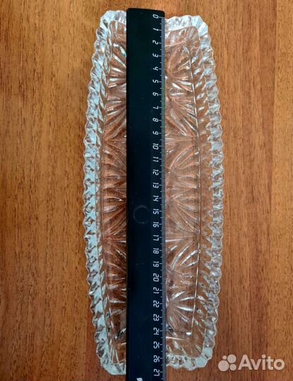 Селедочница стекло СССР / блюдо