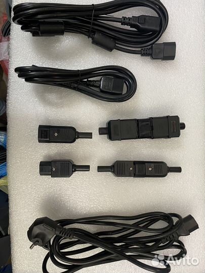 Разьем и шнур питания компьютерный 3х1.0