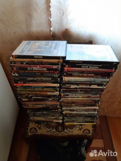 Коллекция фильмов на DVD 50 штук